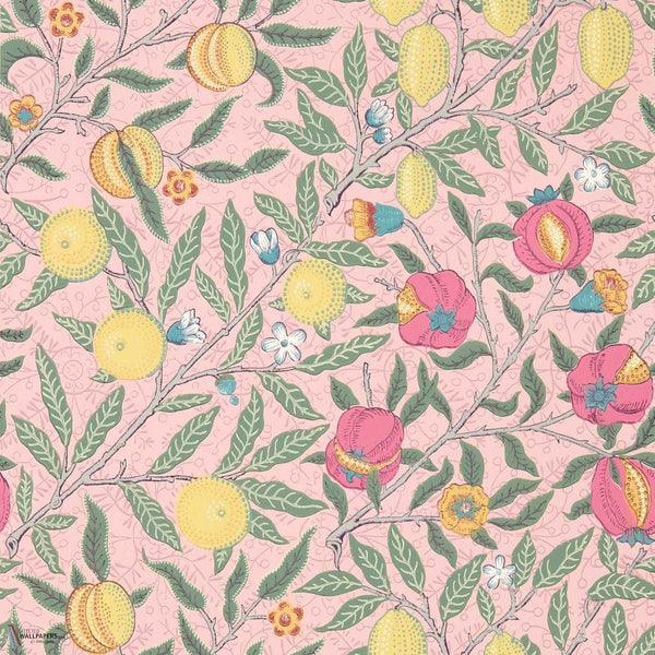 Fruit behang in Stardust van Morris & Co