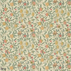 Fruit tessuto in Cream/Teal di Morris & Co