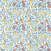 Fruit tessuto in Paradise Blue di Morris & Co