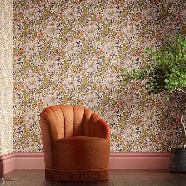 Golden Lily papel pintado de Morris & Co