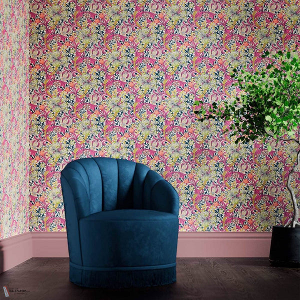 Golden Lily papel pintado de Morris & Co