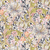 Golden Lily papel pintado en Lily Espresso de Morris & Co
