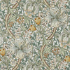 Golden Lily papel pintado en Sage de Morris & Co