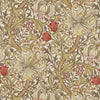 Golden Lily papier peint en Biscuit/Brick de Morris & Co