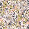 Golden Lily papier peint en Lily Espresso de Morris & Co