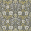 Honeysuckle and Tulip Tapete in Charcoal/Gold von Morris & Co