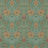 Honeysuckle and Tulip Tapete in Emerald/Russet von Morris & Co