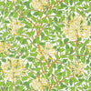 Honeysuckle behang in Cream/Chocolate van Morris & Co