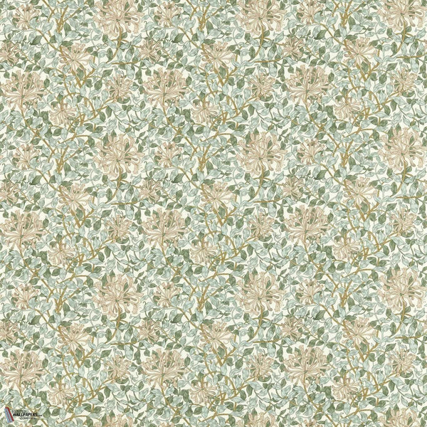 Honeysuckle Stoff in Sage/Clay von Morris & Co