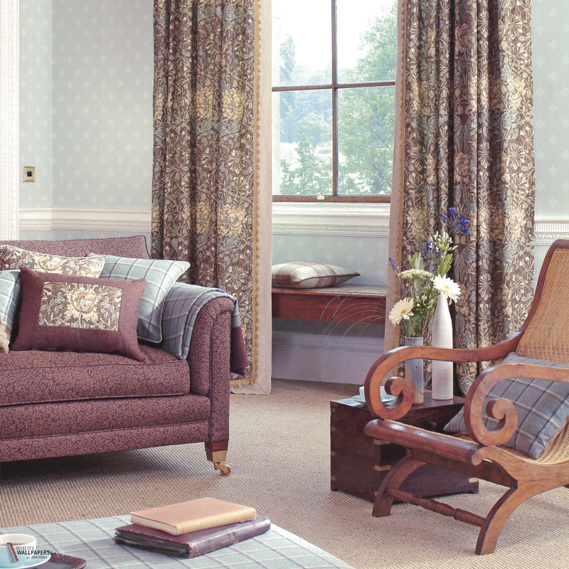 Honeysuckle & Tulip tejido de Morris & Co interior
