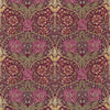 Honeysuckle & Tulip tejido en Wine/Bay Leaf de Morris & Co