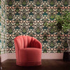 Hyacinth wallpaper in Enchanted Green by Morris & Co