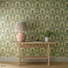 Iris & Rose Tapete in Bayleaf/Weld von Morris & Co