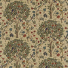 Kelmscott Tree tessuto in Forest/Gold di Morris & Co