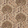 Kelmscott Tree tessuto in Mulberry/Russet di Morris & Co