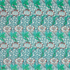 Kennet tessuto in Aqua/Pink di Morris & Co