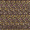 Kennet tessuto in Grape/Gold di Morris & Co
