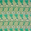Kennet tessuto in Olive/Turquoise di Morris & Co
