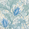 Lent Lily Tapete in Cornflower Blue von Morris & Co