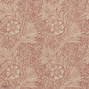 Marigold behang in Brick/Manilla van Morris & Co