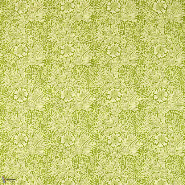 Marigold Stoff in Cream/Sap Green von Morris & Co