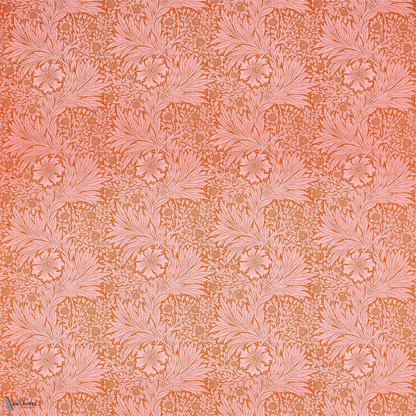 Marigold Stoff in Orange/Pink von Morris & Co