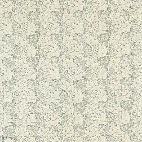 Marigold Stoff in Soft Teal von Morris & Co