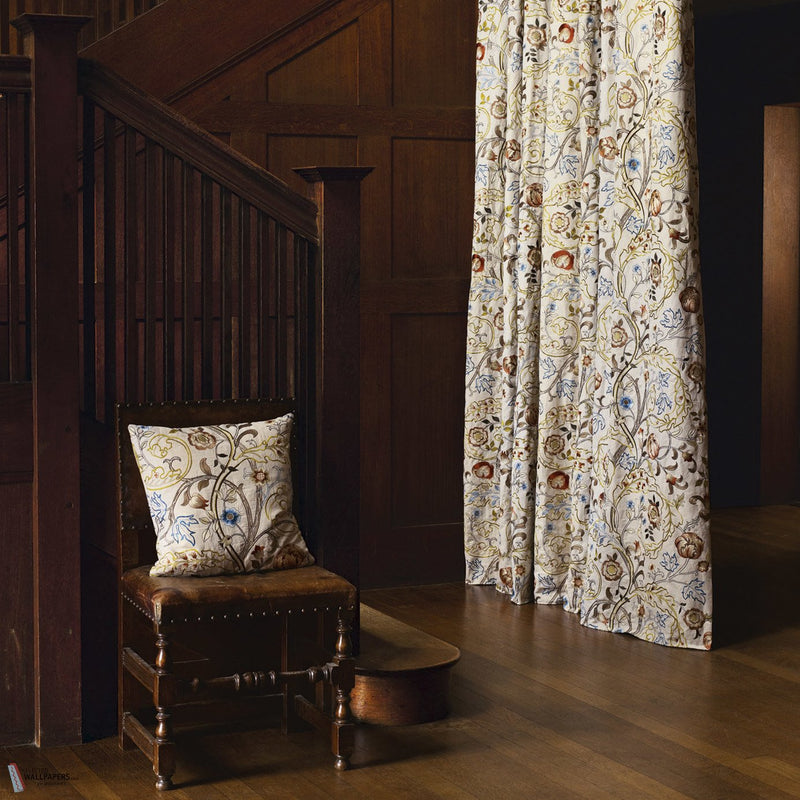 Mary Isobel Embroidery tejido de Morris & Co interior