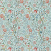 Mary Isobel behang in Silk Blue/Pink van Morris & Co