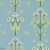 Meadow Sweet behang in Mineral Blue van Morris & Co