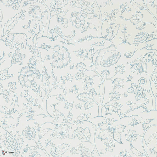 Middlemore wallpaper in Cornflower Chalk by Morris & Co