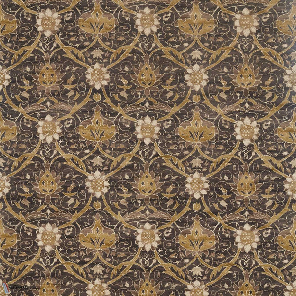 Montreal Stoff in Charcoal/Mustard von Morris & Co