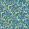 Morris Seaweed behang in Cobalt/Thyme van Morris & Co
