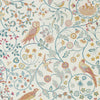 Newill wallpaper in Indigo Saffron by Morris & Co