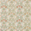 Oak & Blossom Tapete in Chestnut/Primrose von Morris & Co