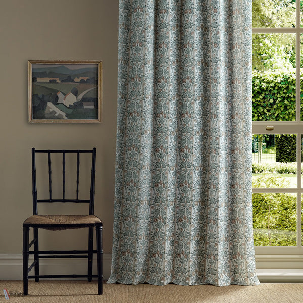 Oak & Blossom tessuto di Morris & Co interni