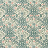 Persian Tulip wallpaper in Teal by Morris & Co