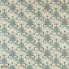 Persian Tulip tejido en Teal de Morris & Co