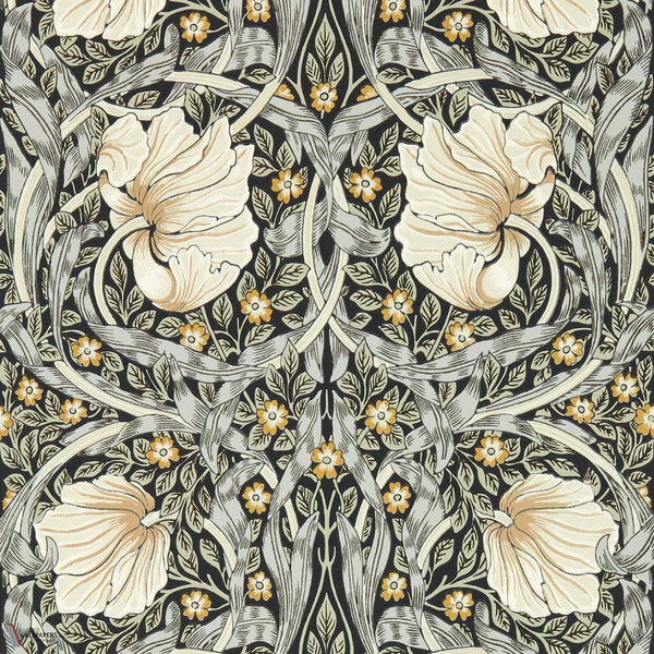 Pimpernel papier peint en Ink/Sage de Morris & Co