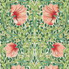 Pimpernel papier peint en Shamrock/Watermelon de Morris & Co