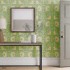 Pimpernel papier peint en Weld/Leaf Green de Morris & Co