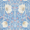 Pimpernel papier peint en Woad de Morris & Co