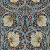 Pimpernel behang in Indigo/Hemp van Morris & Co