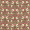 Pimpernel fabric in Red/Thyme by Morris & Co