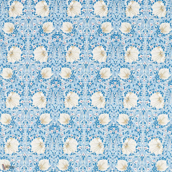 Pimpernel fabric in Woad by Morris & Co