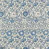 Pink & Rose tessuto in Vellum/Indigo di Morris & Co