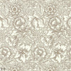 Poppy behang in Cream/Chocolate van Morris & Co