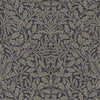 Pure Acorn behang in Charcoal/Gilver van Morris & Co