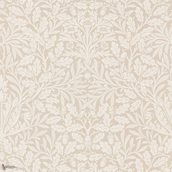 Pure Acorn behang in Linen/Ecru van Morris & Co
