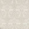 Pure Brer Rabbit wallpaper in Gilver by Morris & Co